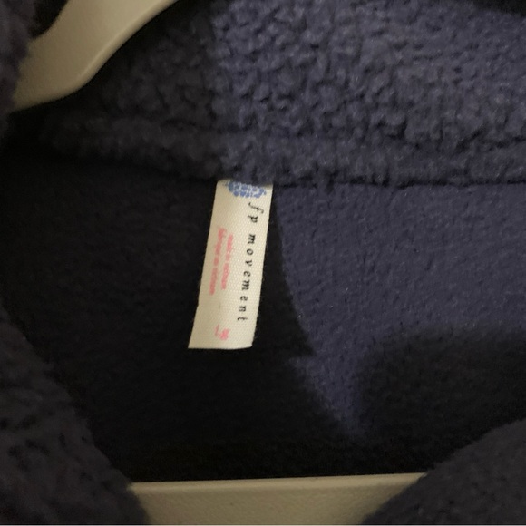 Free People Hit The Slopes Jacket NWOT Size Large Color: Eclipse RARE Sold Out‎ - Picture 6 of 6